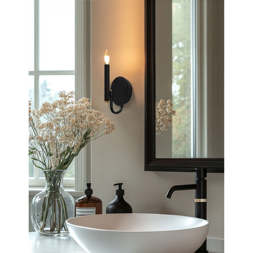 Bedford Wall Sconce Wall Light in Matte Black