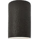 Ambiance LED 5.75 inch Hammered Iron Wall Sconce Wall Light