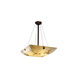 LumenAria LED 8 inch Matte Black Pendant Ceiling Light