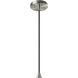 Radiance Collection - Trapezoid 1 Light 7.75 inch Carbon Matte Black and Polished Chrome Pendant Ceiling Light in Replaceable Bulb, Form+Finish+Function