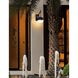 Fusion Collection - Bowery Family LED 14.75 inch Matte Black Outdoor Wall Sconce