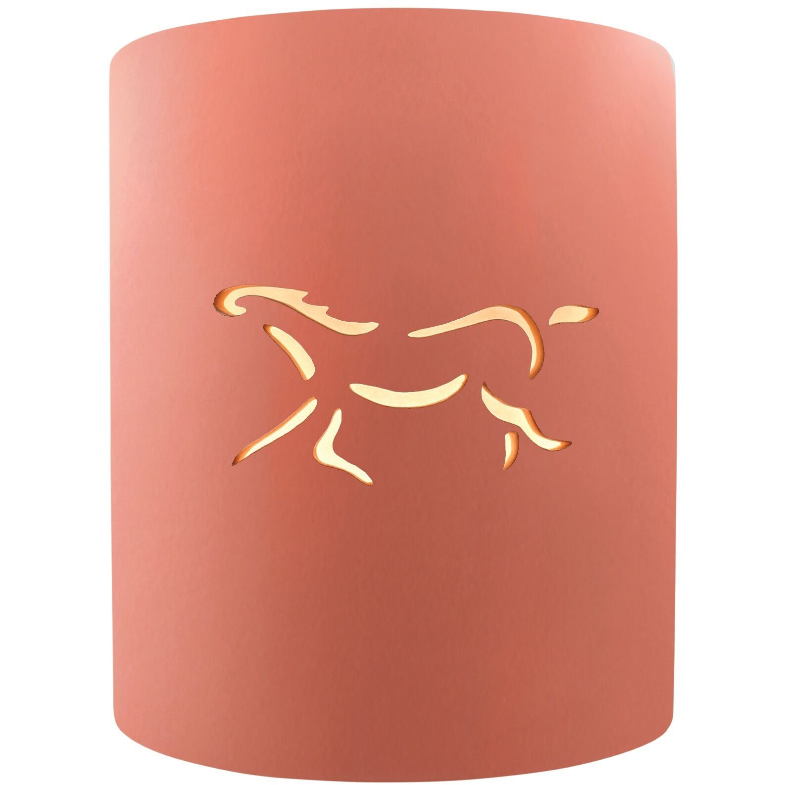 Sun Dagger 1 Light 8 inch Gloss Blush Wall Sconce Wall Light