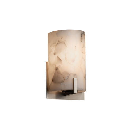Alabaster Rocks LED 5.5 inch Polished Chrome ADA Wall Sconce Wall Light in 700 Lm LED
