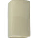 Ambiance Rectangle LED 5.25 inch Vanilla Gloss Wall Sconce Wall Light, Small