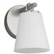 Fusion Collection - Alpino Family 5 inch Brushed Nickel Wall Sconce Wall Light