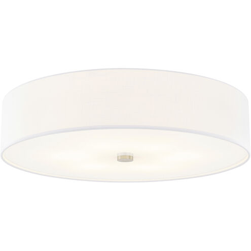 Textile Collection 6 Light 30.00 inch Flush Mount