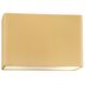 Ambiance LED 10 inch Muted Yellow ADA Wall Sconce Wall Light