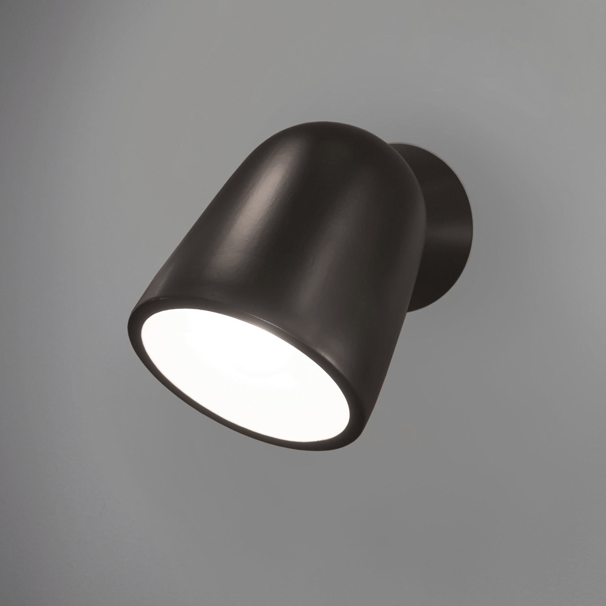 Ambiance Collection 1 Light 7.75 inch Carbon Matte Black Outdoor Wall Sconce