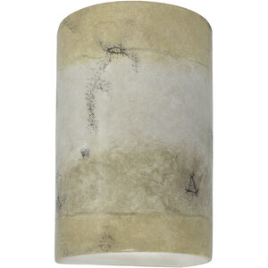Ambiance LED 10 inch Greco Travertine Outdoor Wall Sconce