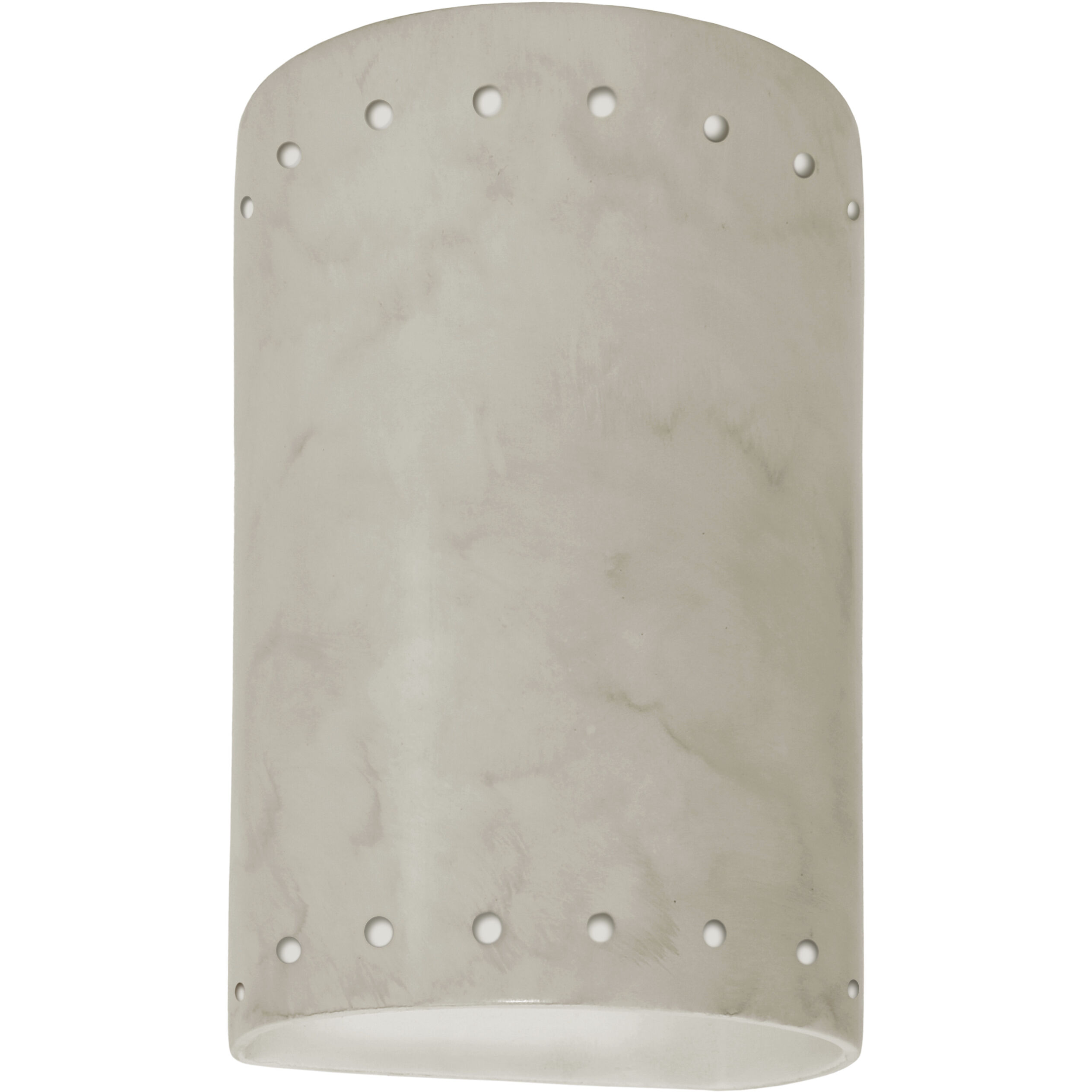 Ambiance Cylinder LED 5.75 inch Antique Patina Wall Sconce Wall Light, Small