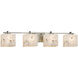 Lumenaria 4 Light 35.75 inch Bathroom Vanity Light