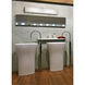 Porcelina LED 36 inch Brushed Nickel Bath Vanity Light Wall Light