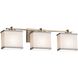 Textile LED 25.75 inch Brushed Brass Bath Bar Wall Light