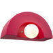 Ambiance Collection 1 Light 12 inch Cerise Wall Sconce Wall Light