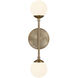 Fusion Collection - Noho Family 2 Light 4.50 inch Wall Sconce