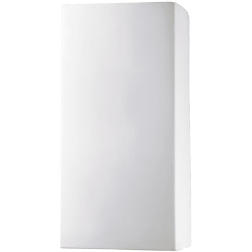 Ambiance LED 5.25 inch Matte White Wall Sconce Wall Light