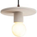 Radiance Collection 1 Light 8 inch Tierra Red Slate Pendant Ceiling Light