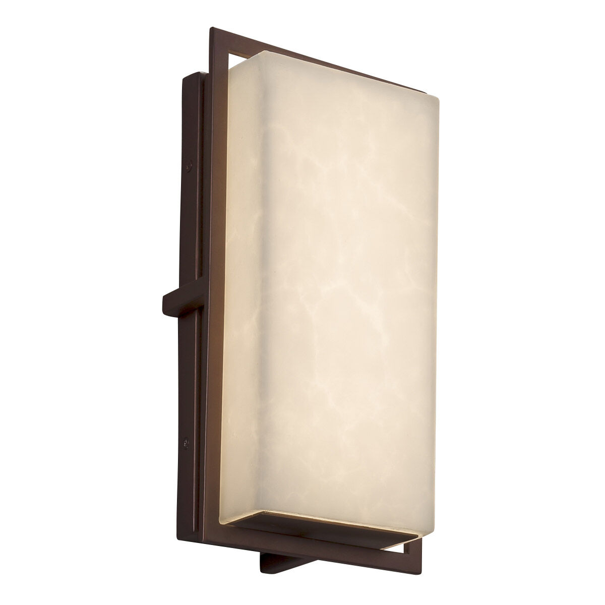Clouds 12 inch Dark Bronze Outdoor Wall Sconce