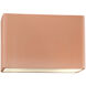 Ambiance 2 Light 12 inch Gloss Blush ADA Wall Sconce Wall Light in Incandescent