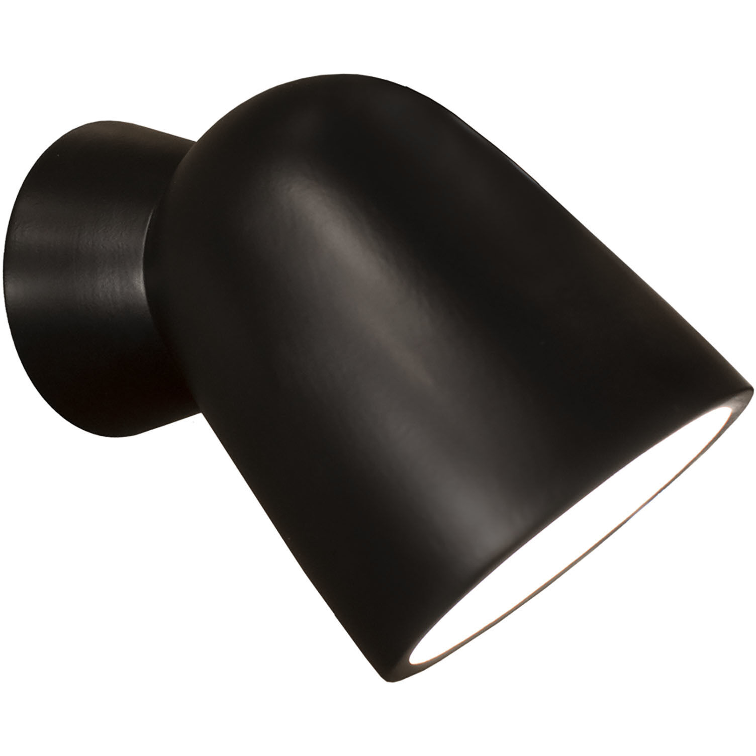 Ambiance Collection 1 Light 7.75 inch Carbon Matte Black Outdoor Wall Sconce