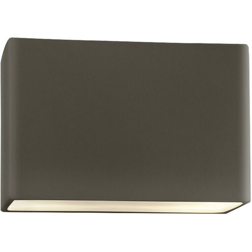 Ambiance 2 Light 10 inch Pewter Green Outdoor Wall Sconce in Incandescent