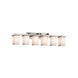 Textile LED 45 inch Brushed Nickel Bath Bar Wall Light