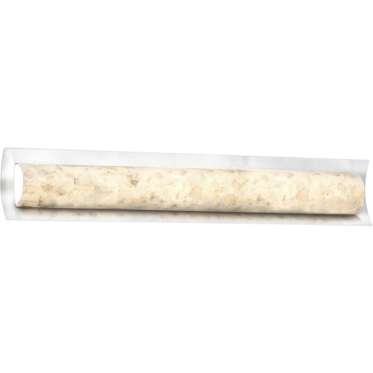 Alabaster Rocks LED 30 inch Polished Chrome Vanity Light Wall Light