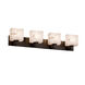 Lumenaria LED 35.25 inch Dark Bronze Vanity Light Wall Light in 2800 Lm LED, Rectangle