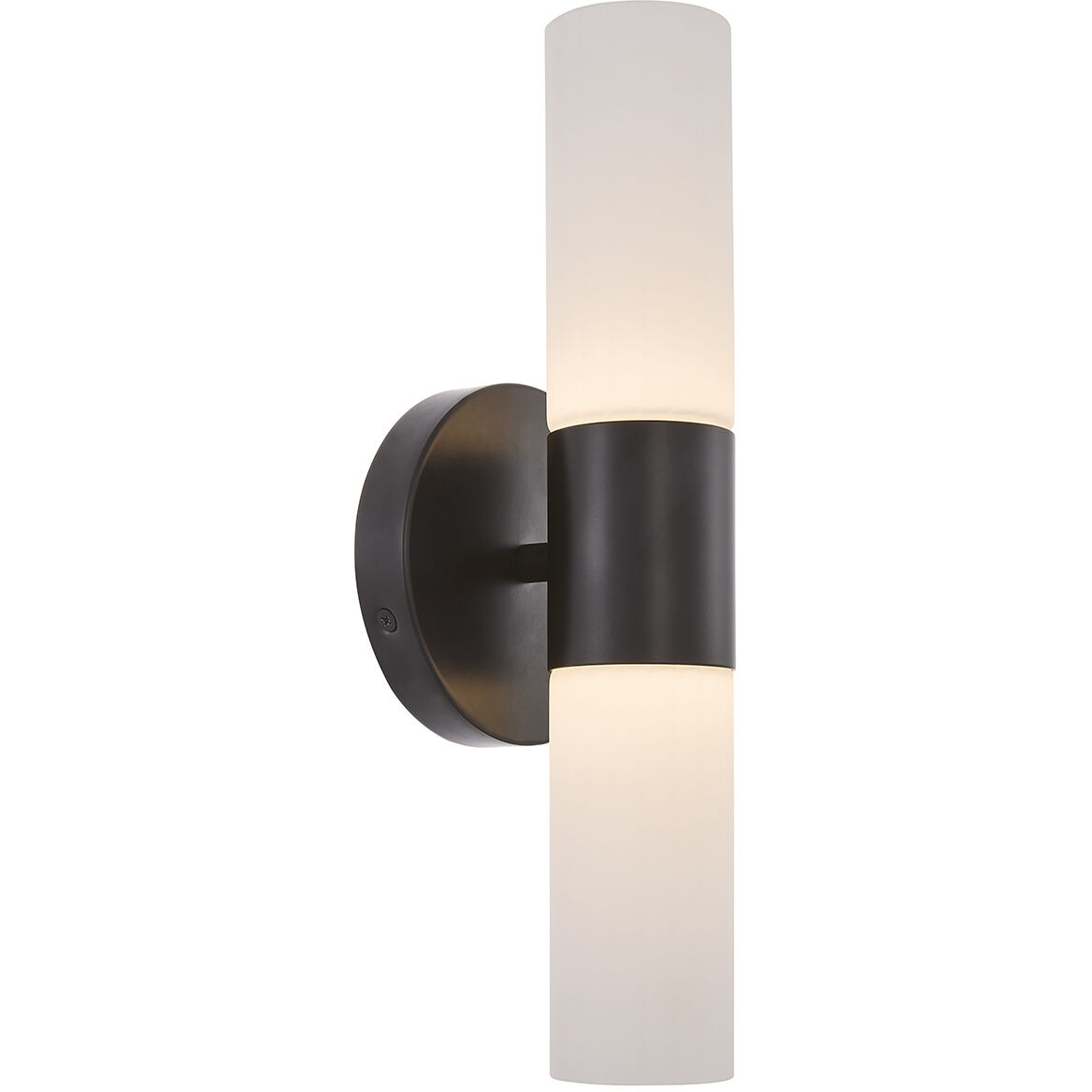 Fusion Collection - Cellini Family 4.5 inch Matte Black ADA Wall Sconce Wall Light, EVOLV