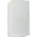 Ambiance 1 Light 5.25 inch Gloss White ADA Wall Sconce Wall Light, Small