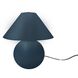 Portable 12 inch 120.00 watt Midnight Sky and Brushed Brass Portable Lamp Portable Light