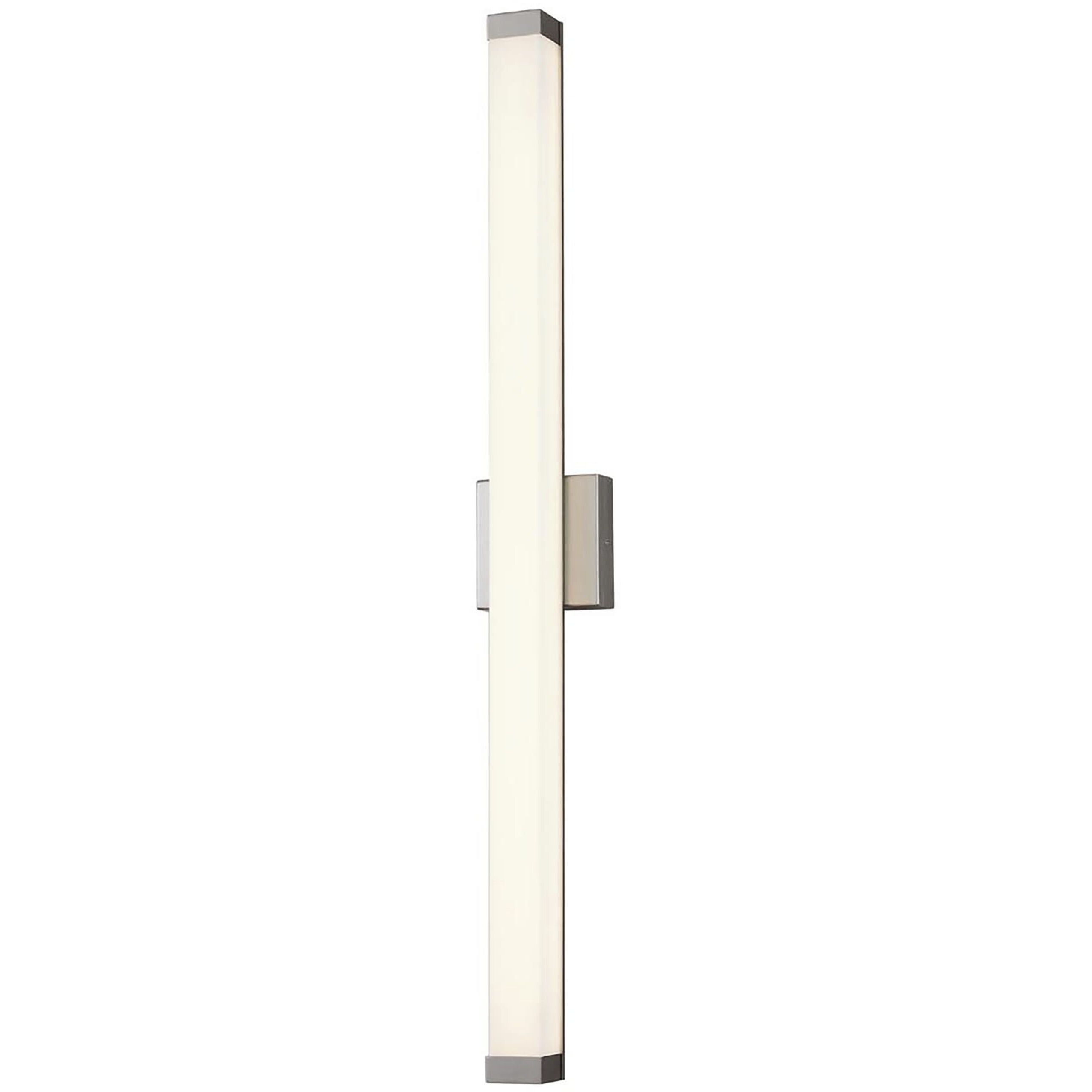 Acryluxe Collection - Mio 1 Light 38 inch Brushed Nickel Bath Vanity Light Wall Light