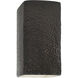 Ambiance 1 Light 5.25 inch Hammered Iron Wall Sconce Wall Light