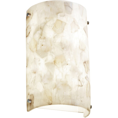 Alabaster Rocks 2 Light 8 inch Dark Bronze ADA Wall Sconce Wall Light in Incandescent