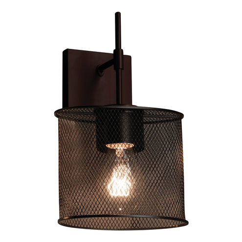 Wire Mesh 1 Light 6.5 inch Brushed Nickel ADA Wall Sconce Wall Light