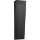 Corwin Family 1 Light 20 inch Matte Black Outdoor Wall Sconce in 4" D x 5.5" W x 20" H, EVOLV