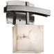 Lumenaria 1 Light 9 inch Dark Bronze ADA Wall Sconce Wall Light in Rectangle, Incandescent