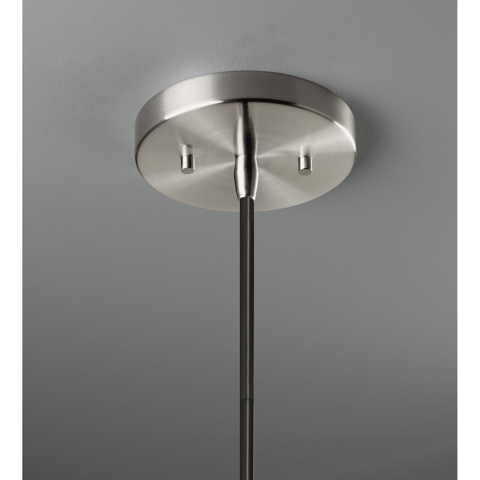 Radiance Collection - Fluted Pendant Ceiling Light in Polished Chrome, Dedicated LED, Black Cord, Muted Yellow, 9W x 13H, Form+Finish+Function