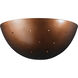 Ambiance 13.25 inch Antique Copper Wall Sconce Wall Light