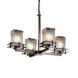 Metropolis 4 Light 25.00 inch Chandelier