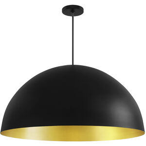 Elias 6 Light 31.5 inch Matte Black Pendant Ceiling Light
