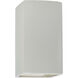 Ambiance Wall Sconce Wall Light in Incandescent, Matte White, Large