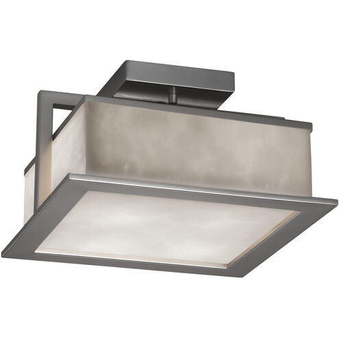 Clouds Laguna LED 12 inch Brushed Nickel Flush Mount Ceiling Light