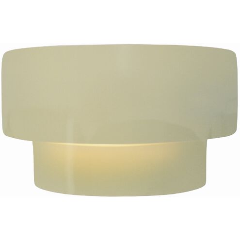Ambiance LED 10 inch Vanilla Gloss Wall Sconce Wall Light
