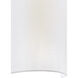 Textile Collection - Classic Family 2 Light 7.75 inch White Linen ADA Wall Sconce Wall Light in 4" D x 7.75" W x 12.5" H, EVOLV