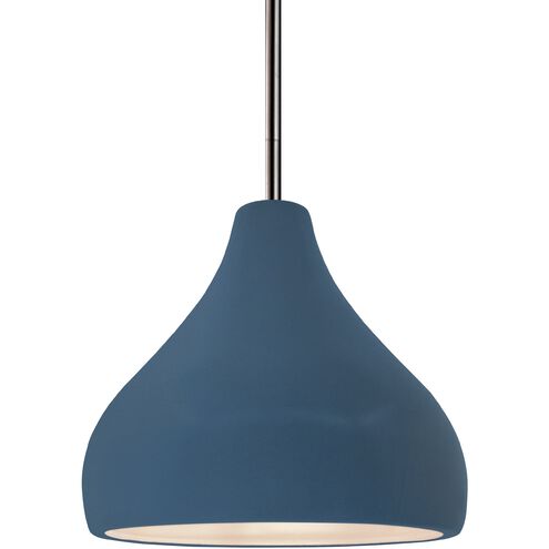 Radiance LED 8 inch Midnight Sky and Brushed Nickel Pendant Ceiling Light