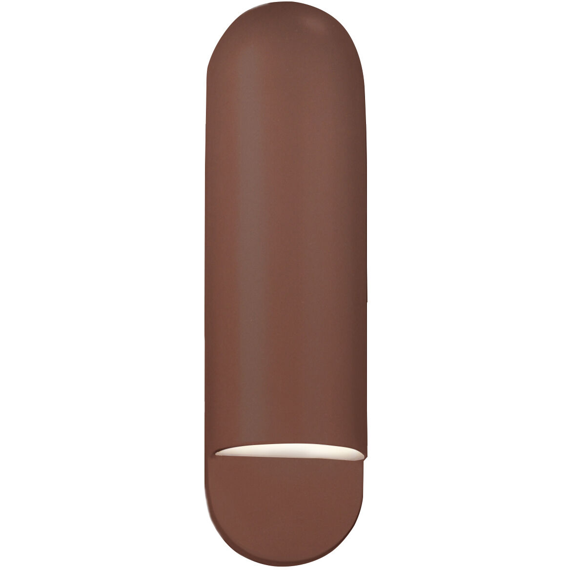 Justice Design CER 5630 CLAY Ambiance 1 Light 5 inch Canyon Clay