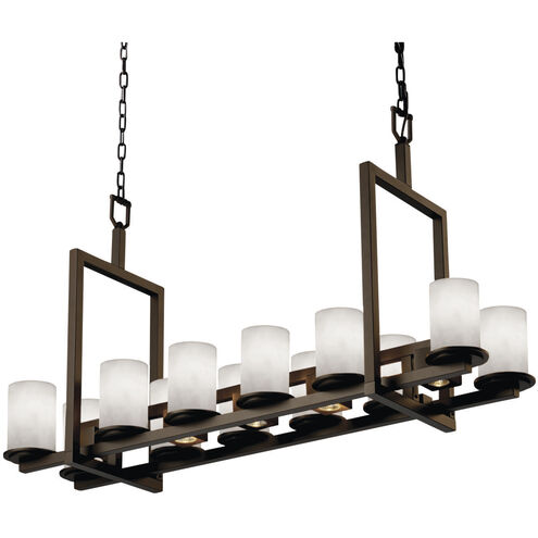 Clouds 12 Light 13 inch Dark Bronze Chandelier Ceiling Light, Dakota Family, Choices