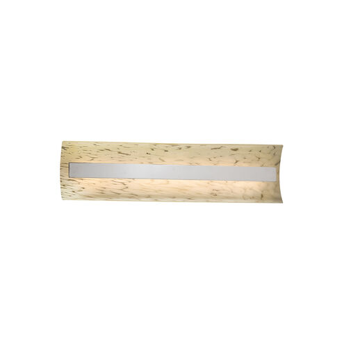 Fusion LED 21 inch Polished Chrome Bath Vanity Light Wall Light in Opal Fusion