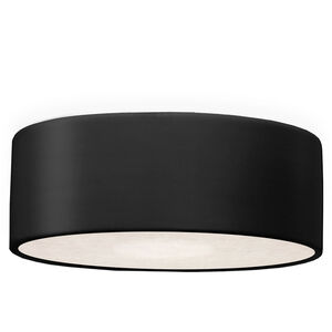 Radiance Collection LED 8.25 inch White Crackle Flush-Mount Ceiling Light